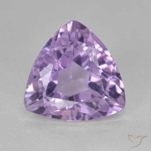 2.90ct Naturel Violet foncé Améthyste, Trillion, VS