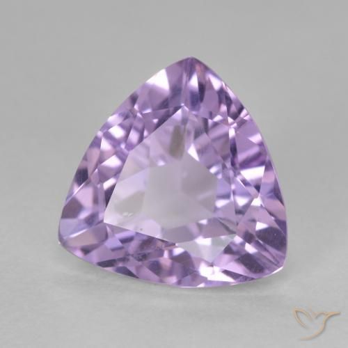 Améthyste Violet foncé naturelle Trillion, 2.90 ct, VS