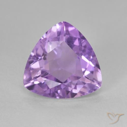 2.82ct Naturel Violet iris profond Améthyste, Trillion, VS