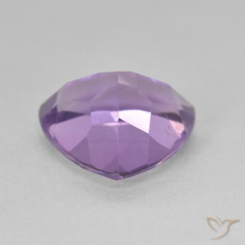 Améthyste Violet Rosâtre naturelle Trillion, 2.82 ct, VS