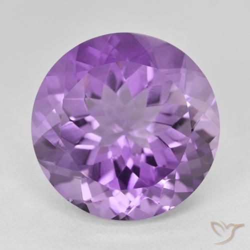14.30ct Naturel Violet foncé Améthyste, Tour, VVS