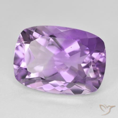 Améthyste Violet violacé naturelle Coussin, 12.99 ct, VVS
