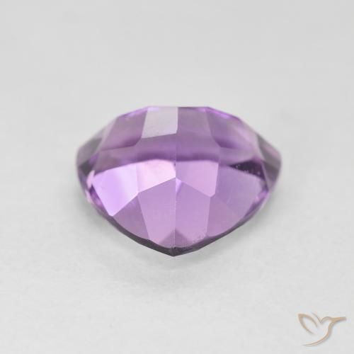 Améthyste Violet Rosâtre naturelle Trillion, 2.96 ct, VS