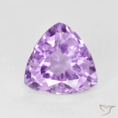 3.05ct Naturel Violet rose vif Améthyste, Trillion, VS
