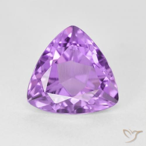 3.01ct Naturel Violet rosâtre moyen Améthyste, Trillion, VS