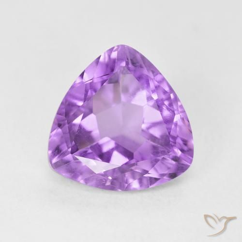 2.54ct Naturel Violet Rosâtre Améthyste, Trillion, VS