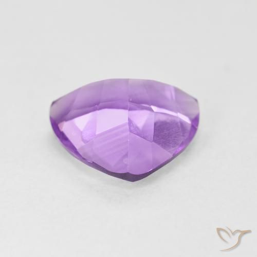 Améthyste Violet Rosâtre naturelle Trillion, 2.54 ct, VS