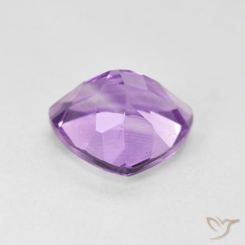 Améthyste Violet clair naturelle Trillion, 2.80 ct, VS