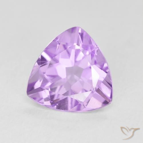 Améthyste Violet clair naturelle Trillion, 2.74 ct, VS