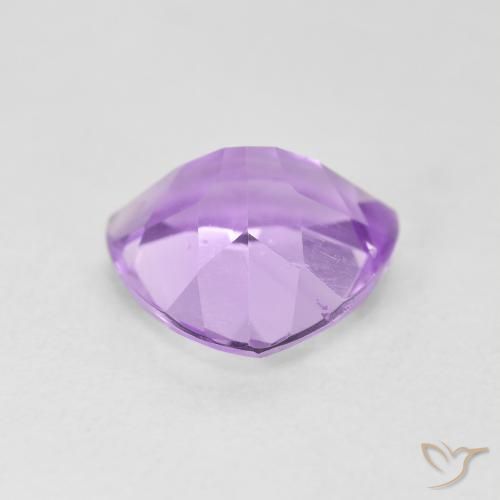 Améthyste Violet clair naturelle Trillion, 2.74 ct, VS
