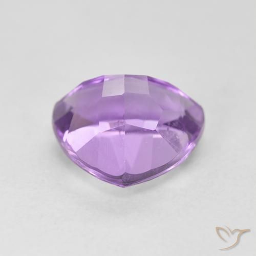 Améthyste Violet Rosâtre naturelle Trillion, 3.19 ct, VS