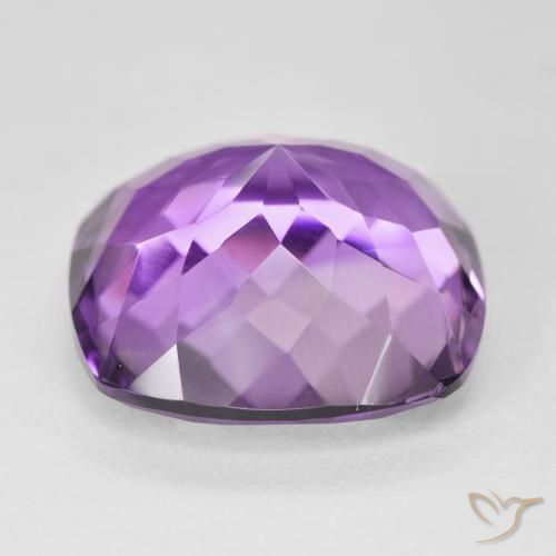 Améthyste Violet rosé foncé naturelle Coussin, 19.90 ct, VVS-VS