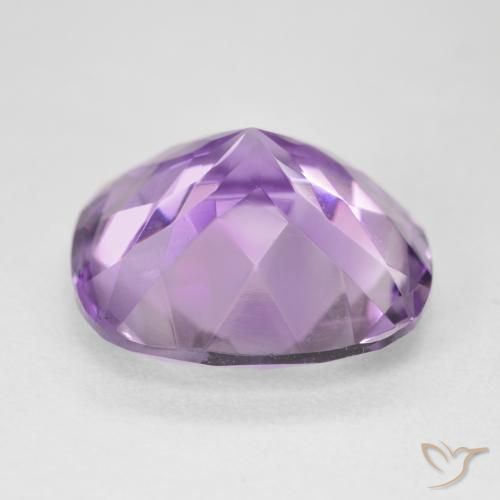 Améthyste Violet Rosâtre naturelle Coussin, 12.96 ct, VVS-VS