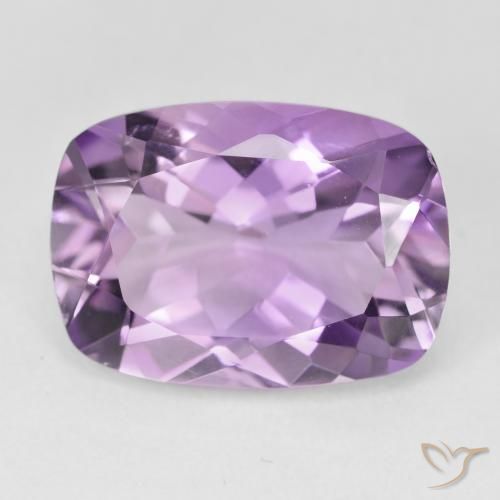 12.30ct Naturel Violet rose moyen Améthyste, Coussin, VVS