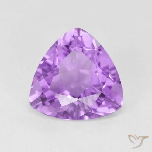2.90ct Naturel Violet rose vif Améthyste, Trillion, VS