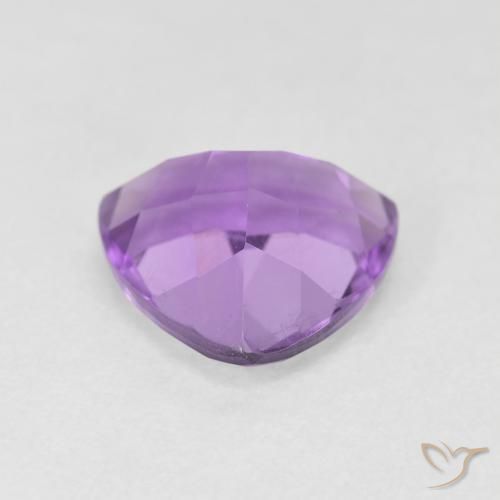 Améthyste Violet rose vif naturelle Trillion, 2.90 ct, VS