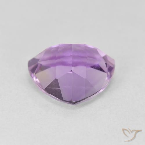 Améthyste Violet moyen naturelle Trillion, 3.00 ct, VS