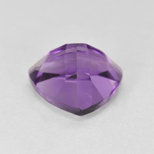 Améthyste Medium Light Purplish-Violet naturelle Trillion, 3.07 ct, VVS-VS