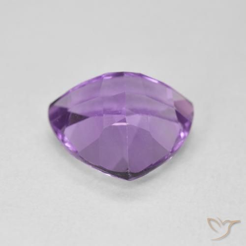 Améthyste Violet Rosâtre naturelle Trillion, 2.79 ct, VS