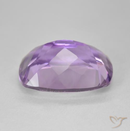 Améthyste Violet moyen naturelle Coussin, 13.39 ct, VVS