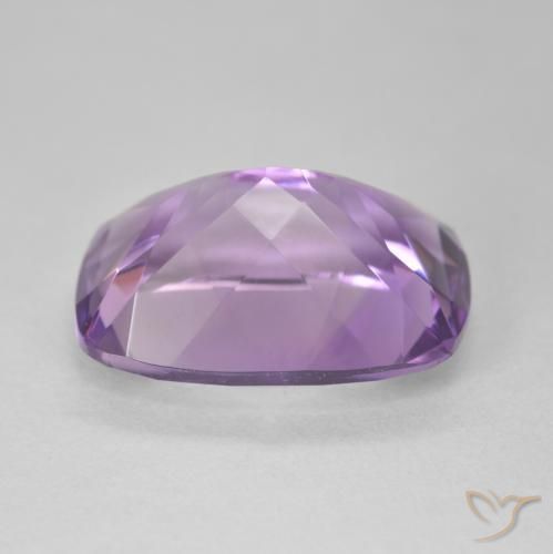 Améthyste Violet Iris naturelle Coussin, 13.07 ct, VVS