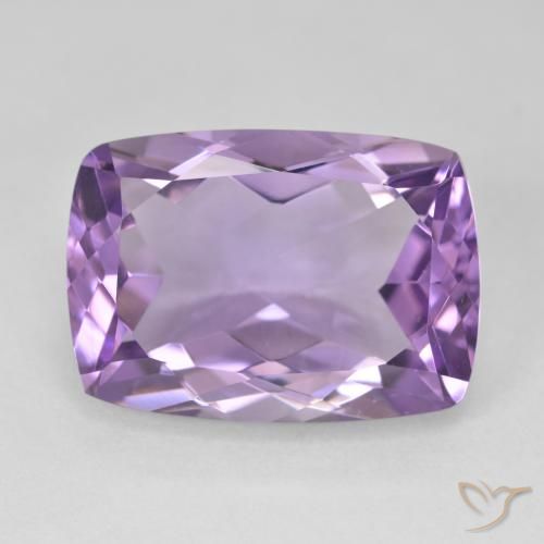 13.68ct Naturel Violet moyen Améthyste, Coussin, VVS
