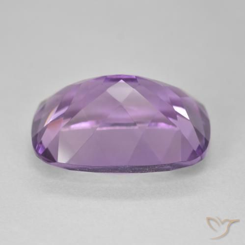 Améthyste Violet violacé naturelle Coussin, 13.63 ct, VVS
