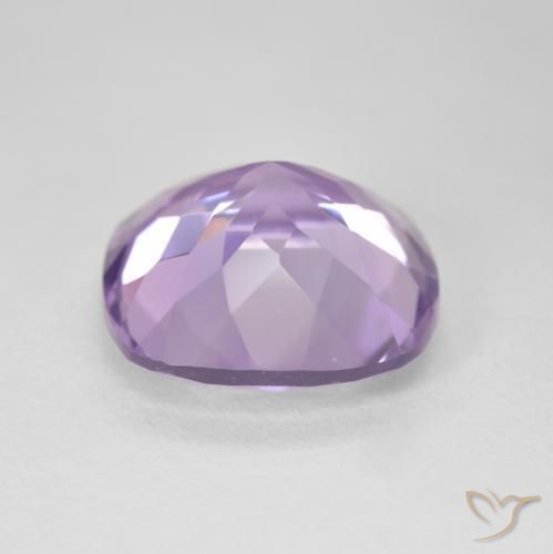 Améthyste Violet Rosâtre naturelle Coussin, 11.31 ct, VVS-VS