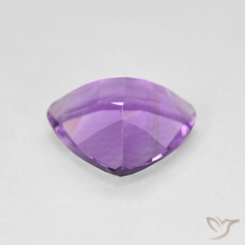 Améthyste Violet Rosâtre naturelle Trillion, 2.41 ct, VVS-VS