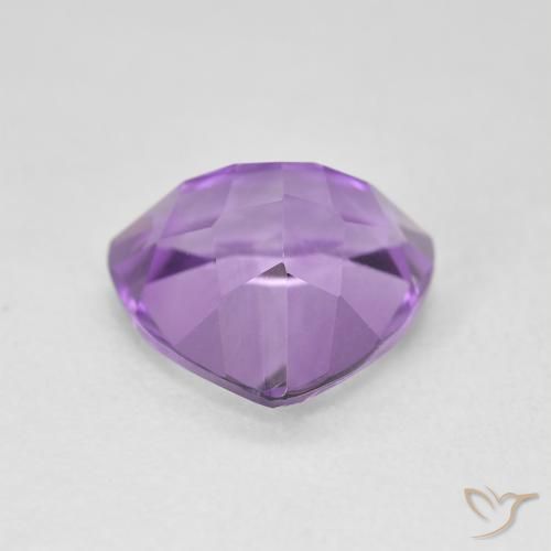 Améthyste Violet violacé naturelle Trillion, 3.02 ct, VVS-VS