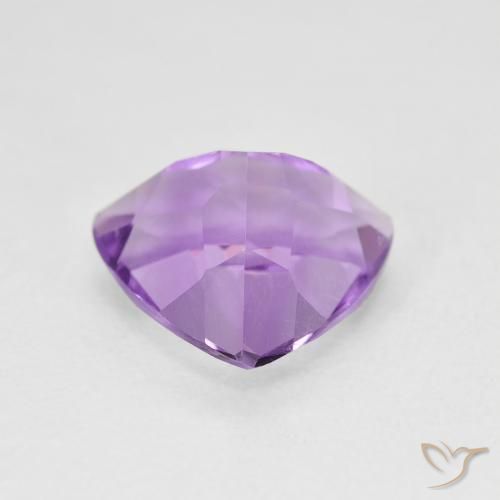 Améthyste Violet Rosâtre naturelle Trillion, 2.80 ct, VVS-VS