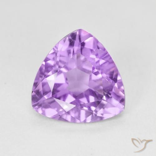2.79ct Naturel Violet moyen Améthyste, Trillion, VVS-VS