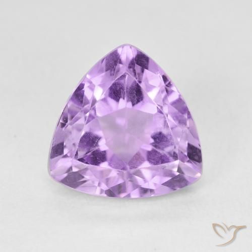 3.15ct Naturel Violet rose vif Améthyste, Trillion, VS