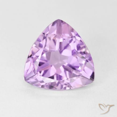 3.03ct Naturel Violet moyen Améthyste, Trillion, VVS-VS