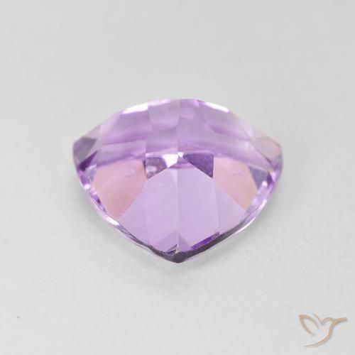 Améthyste Violet moyen naturelle Trillion, 3.03 ct, VVS-VS