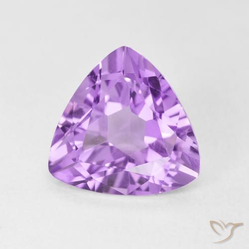 2.86ct Naturel Violet clair Améthyste, Trillion, VVS-VS