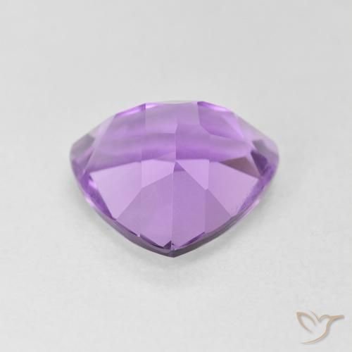 Améthyste Violet clair naturelle Trillion, 2.86 ct, VVS-VS