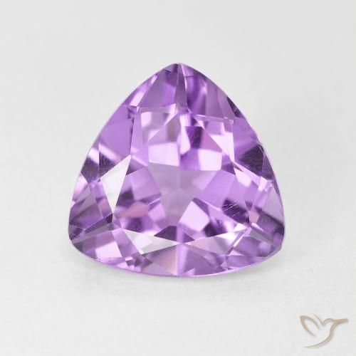 2.79ct Naturel Violet clair Améthyste, Trillion, VVS-VS