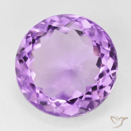 Améthyste Violet moyen naturelle Tour, 13.78 ct, VVS