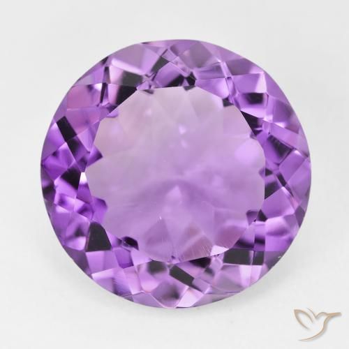 10.14ct Naturel Violet rosâtre moyen Améthyste, Tour, VVS