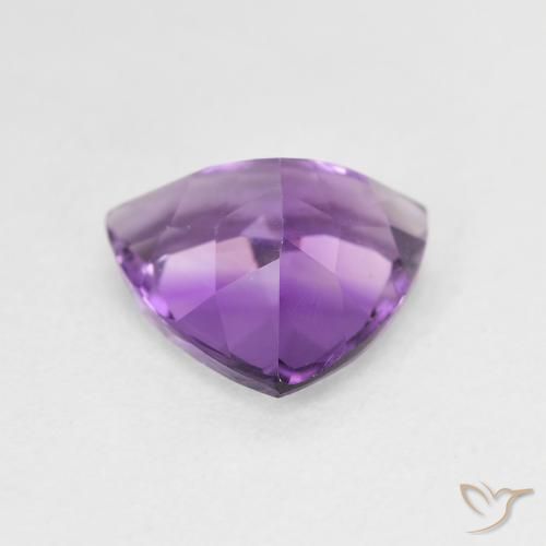 Améthyste Violet Rosâtre naturelle Trillion, 2.61 ct, VVS