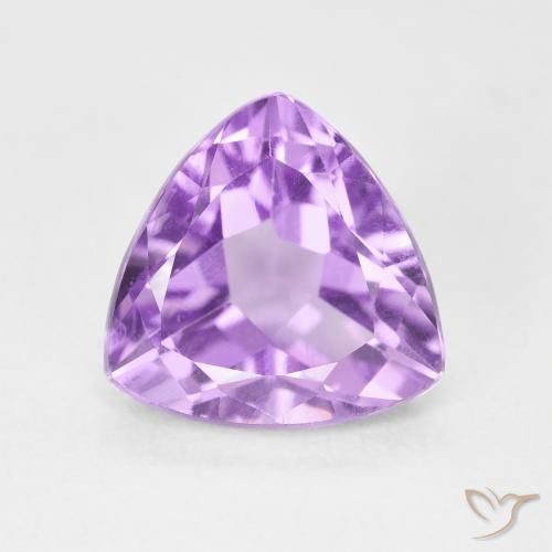 3.01ct Naturel Violet rosâtre léger Améthyste, Trillion, VVS