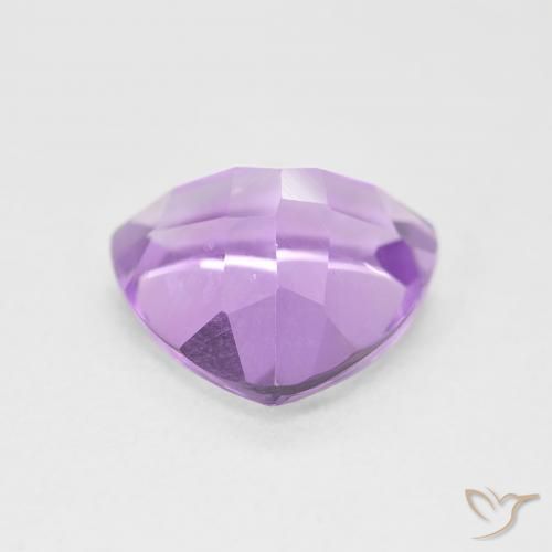 Améthyste Violet rosâtre léger naturelle Trillion, 3.01 ct, VVS
