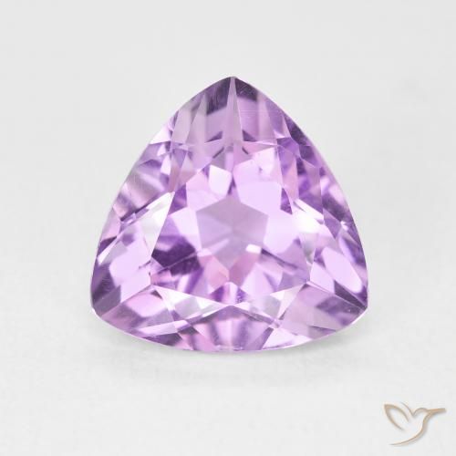 2.91ct Naturel Violet clair Améthyste, Trillion, VVS