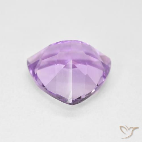 Améthyste Violet clair naturelle Trillion, 2.91 ct, VVS