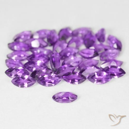 Shop natural 5.38ct Violet moyen Améthyste gems, Marquise, from Brésil at GemSelect. In stock, global shipping!