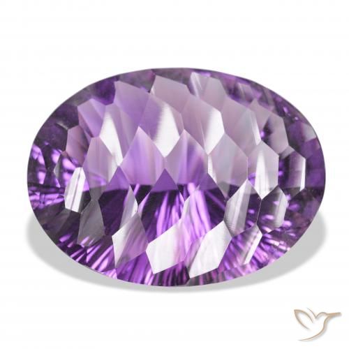66.25ct Naturel Rose violet moyen Améthyste, ovale, VVS-VS