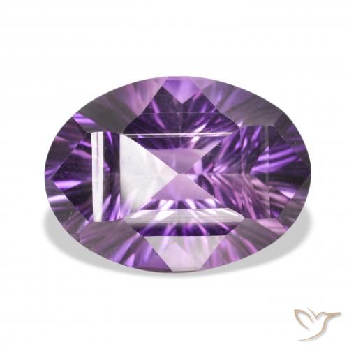 34.82ct Naturel Rose violet moyen Améthyste, ovale, VVS