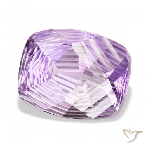 Améthyste Violet Iris naturelle Coussin, 31.31 ct, VVS