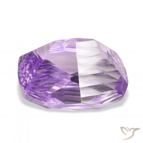 Améthyste Violet Iris naturelle Coussin, 31.31 ct, VVS